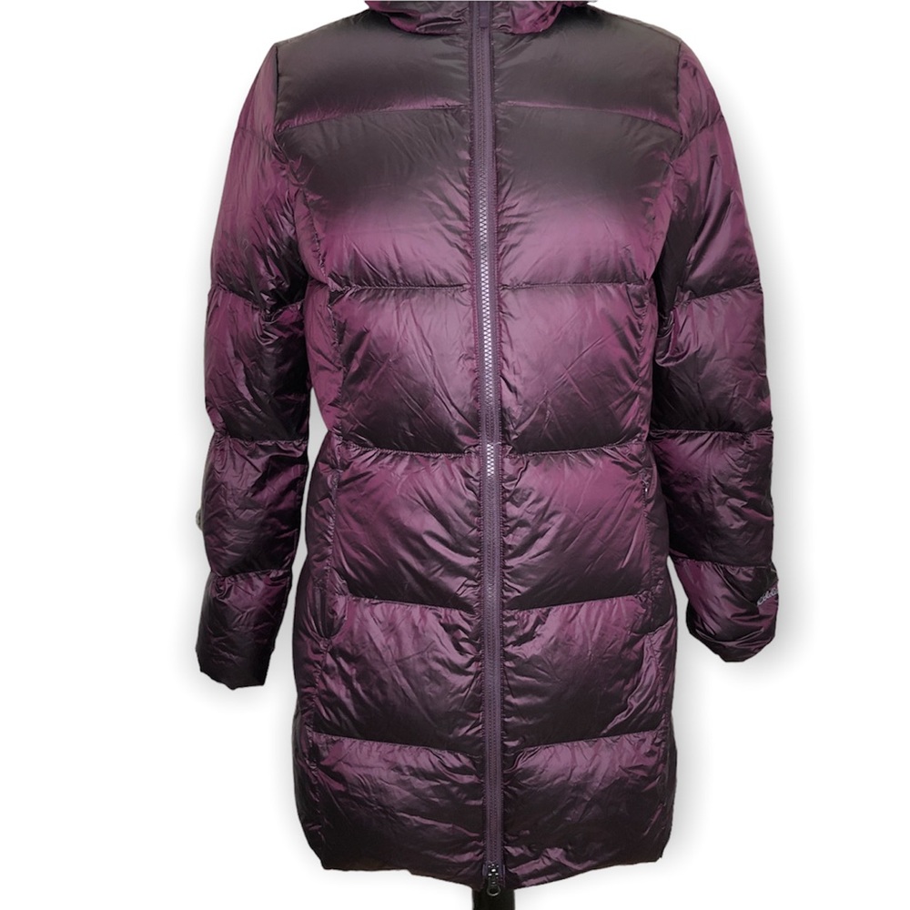 Eddie Bauer Luna Peak Down Filled Jacket in Deep Eggplant - Picture 5 of 12